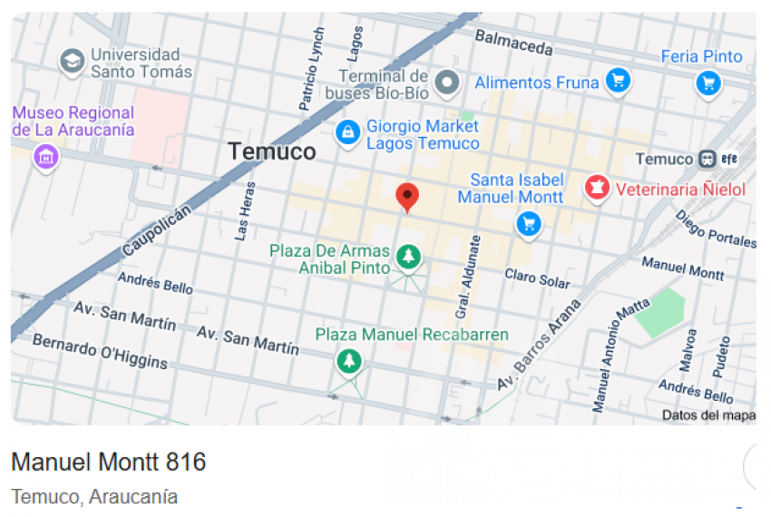 Oficina en Arriendo en Temuco